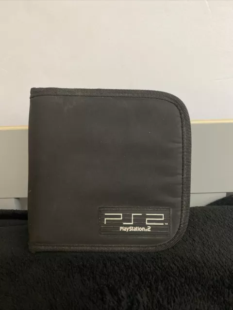 Official Sony PS2 Case Game Disc CD Holder Wallet Great Condition