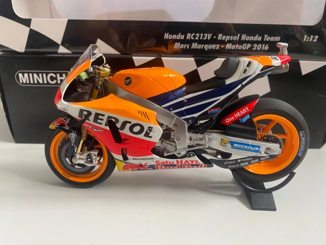 Altaya 1/18 Marc Marquez 2019 - Honda HRC Jerez Test - Figurine Moto