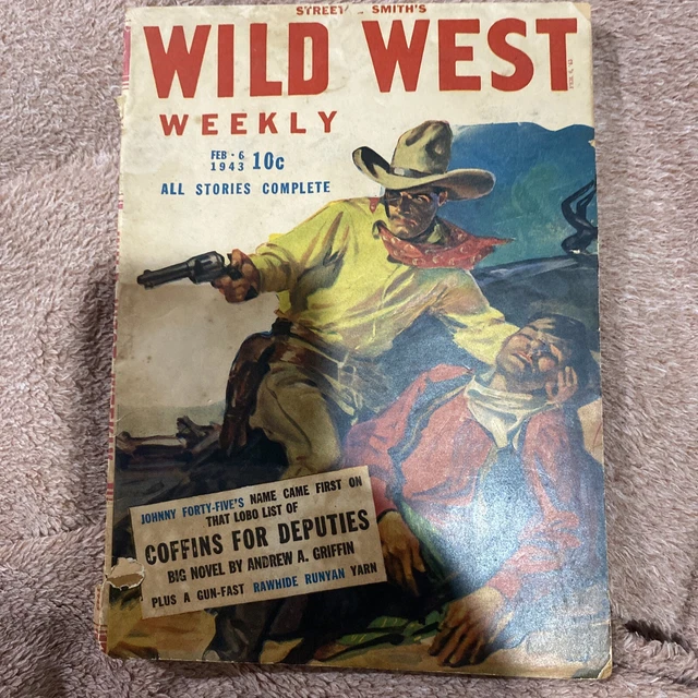 Wild West Weekly Pulp Feb 6 1943 Vol 160 #5