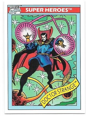 1990 Marvel Super Heroes Trading Card Series 1 Impel - Doctor Strange #34 NM+