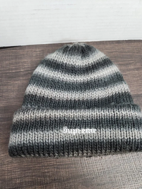 SUPREME OMBRÉ STRIPE BEANIE OS Hat Cap