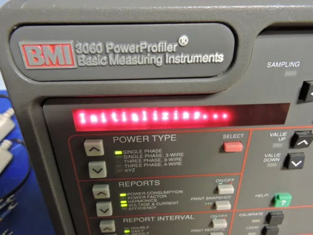 Dranetz BMI 3060 Puissance Profileur Analyseur Basique Mesure Instruments A119 3