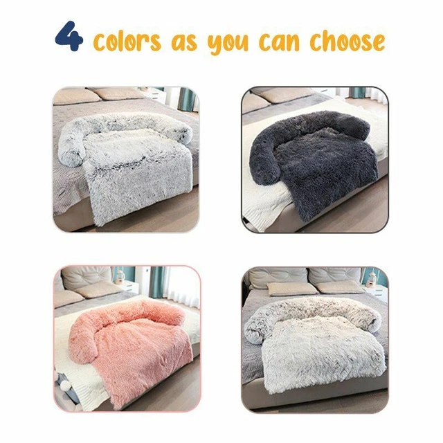 Portable Lightweights Calming Dog Beds Super Soft Furs Comfy Warm Sleeps Cat Bed 5