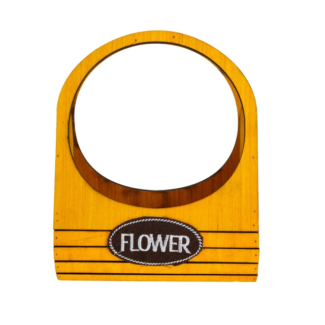 Blumenbehälter Eimer Blumenhalter Pflanzer Dekorativer Blumenkorb Geländer