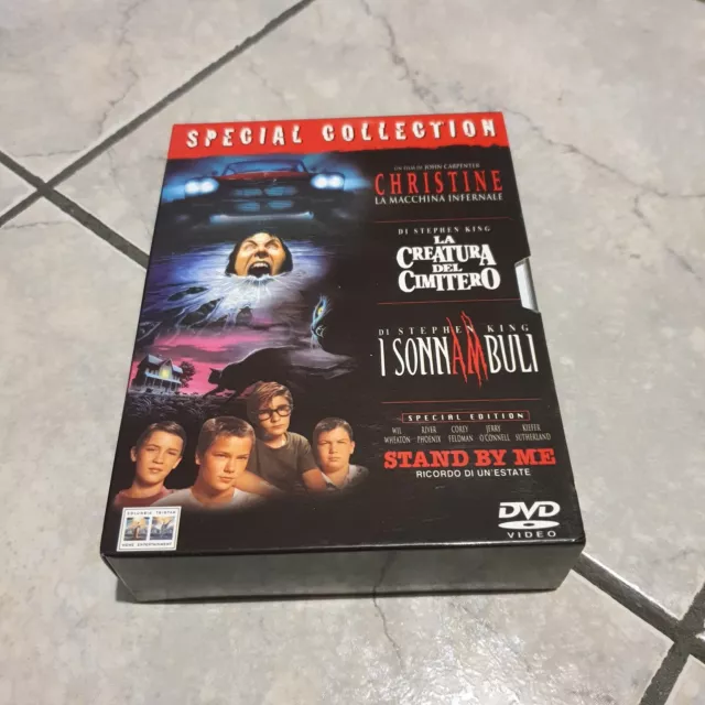 Cofanetto 4 Dvd Stephen King Special Collection Super Jewel Box 2003 Dc 88830