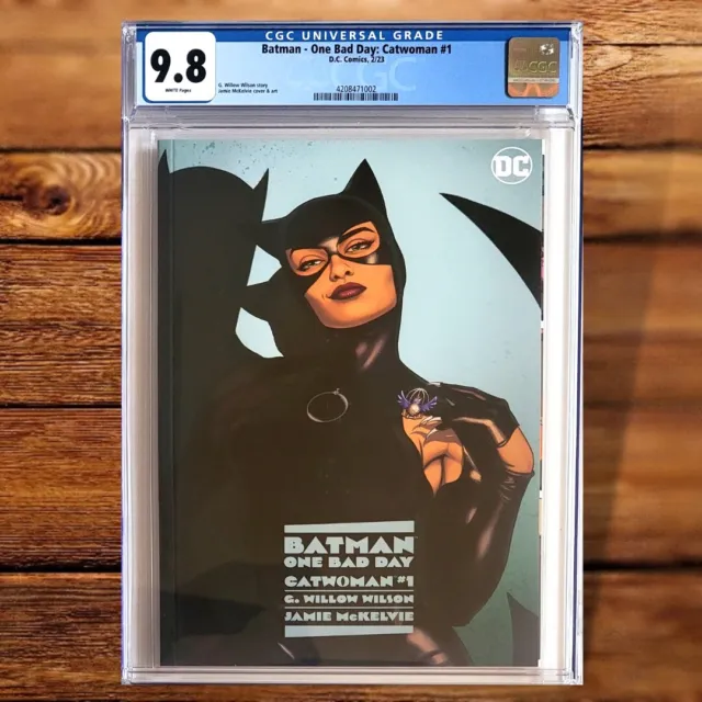 BATMAN ONE BAD DAY CATWOMAN #1 CGC 9.8 DC Comics (2023) Classic Cover KEY GRADED