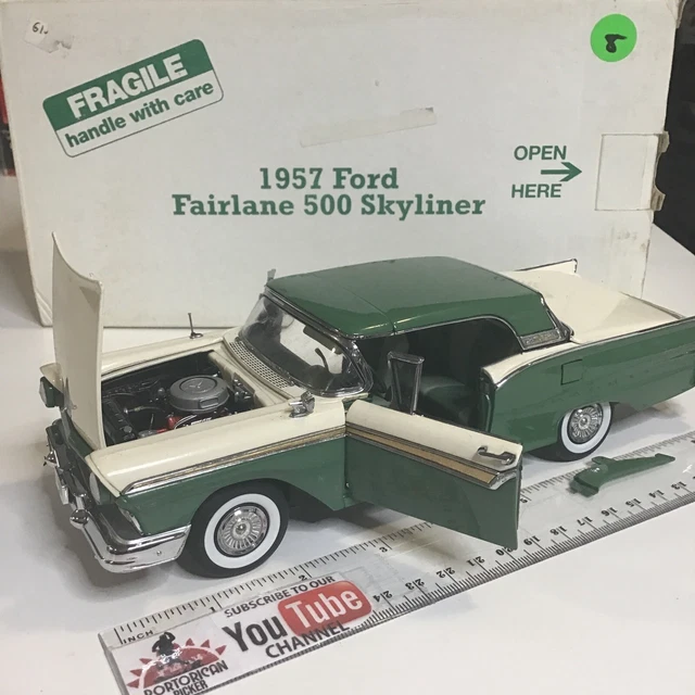 Danbury Mint 1957 Ford Fairlane 500 Skyliner Retractable Convertible 1/24 Parts