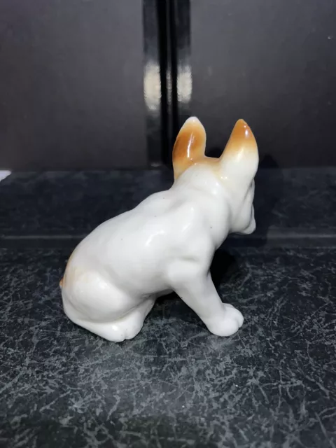 FRENCH BULLDOG FRENCHIE Dog Figurine Vintage Made In Japan $20.00 ...