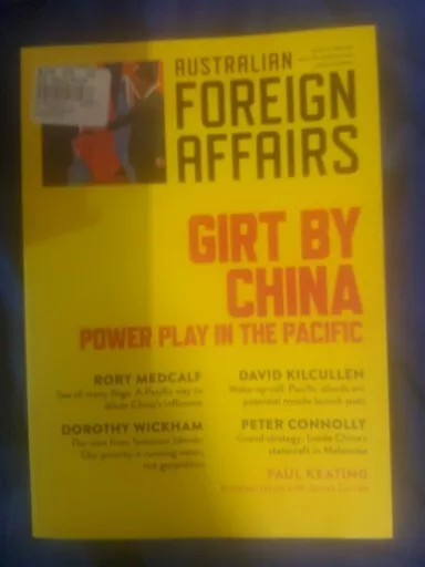 Australian Foreign Affairs Book" Girt By China "  Preowned