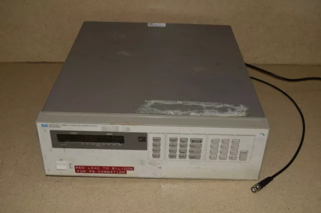 Hp Hewlett Packard Model # 6625A System Dc Power Supply
