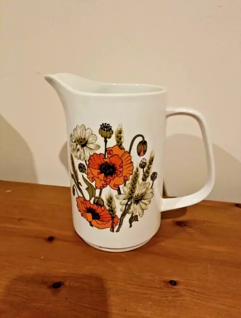 Meakin  Milk Jug Poppy