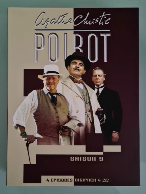 Hercule Poirot Saison 9 Coffret 4 Dvd 4 Épisodes - Agatha Christie