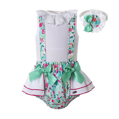 Toddler Infant Baby Girls Outfits 6-9 9-12 12-18 18-24 Months Floral Party Dress