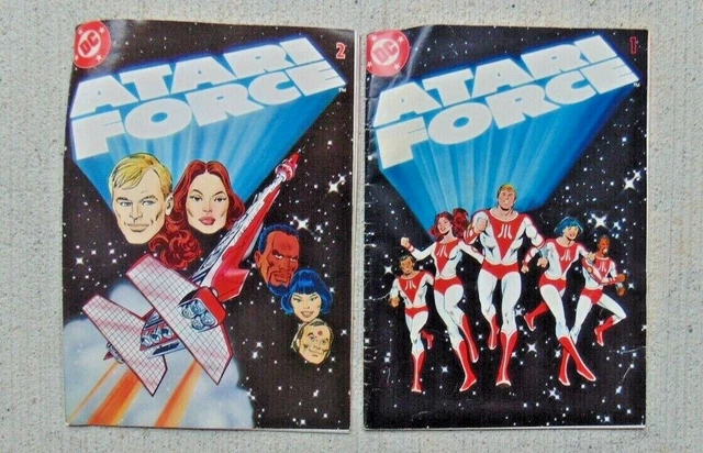 Lot of 2 Atari 2600 Atari Force DC Comics  #1 #2