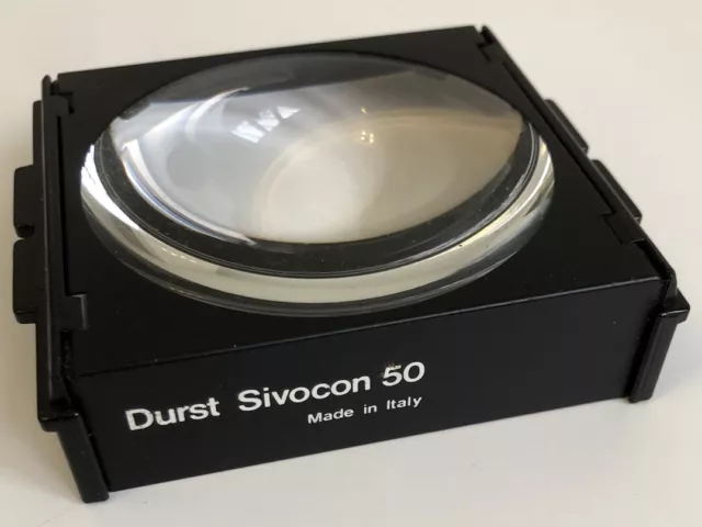 Durst Sivocon 50 Condenser for Durst M601 Enlarger for 35mm - Excellent Ref C