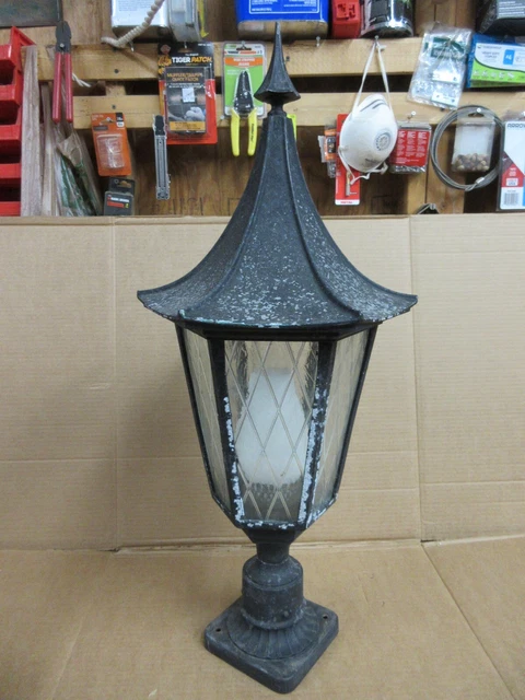Vintage Large Lamp Post Top Architectural Lighting Decoration