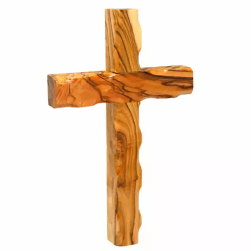 Lot 2 Olive Wood Bethlehem Cross Holy Land Jerusalem Crucifix Jesus Hand Made 2