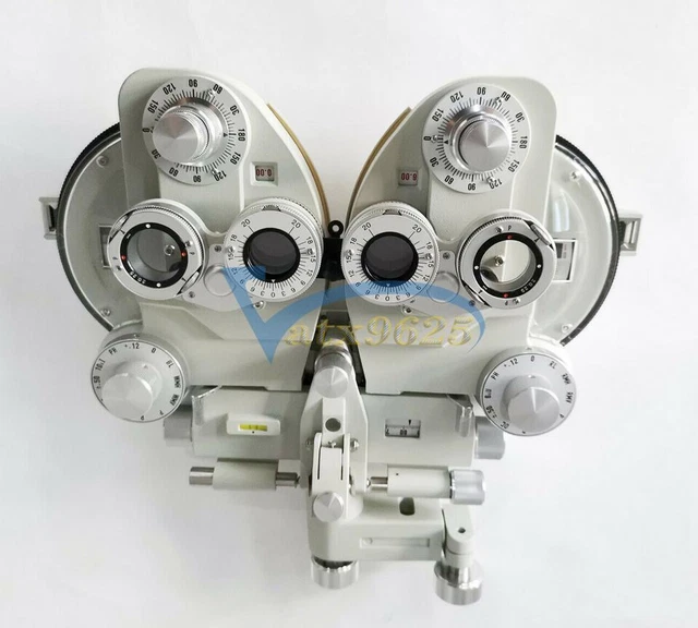New Minus Manual Phoropter Vision Tester Optometry Refractor Creamy White Color