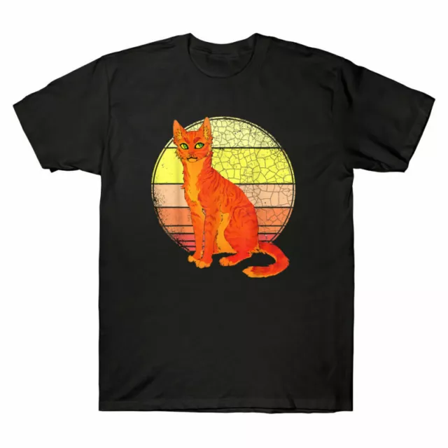 Warrior Cats Lover Firestar Cat Men's T-Shirt For Warriors Book Series Fans Gift
