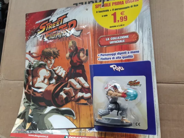 Première Sortie N° 1 Ryu Caractères de Collection Street Fighter Deagostini