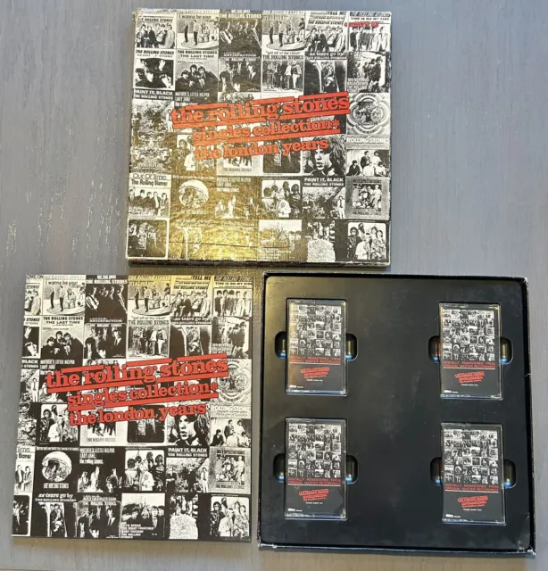 1989 THE ROLLING STONES SINGLES COLLECTION : THE LONDON YEARS (4 Cassette Set)