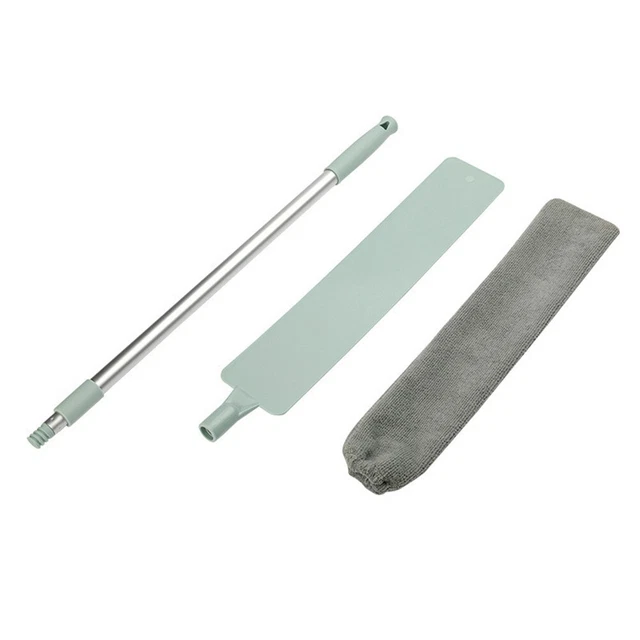 Cepillo antipolvo de alta calidad con mango resistente y paño de microfibra duradero