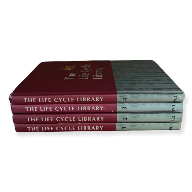 THE LIFE CYCLE Library for Young People 1969 Set of Four Books Vintage ...