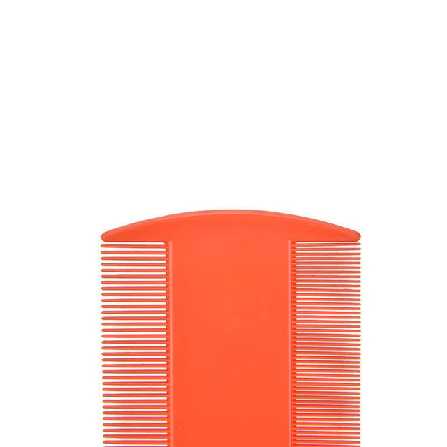 Hi -Vis Headlice Comb ,Double Sided Nit flea Head Lice Removal Comb  4 Kids& Pet 4