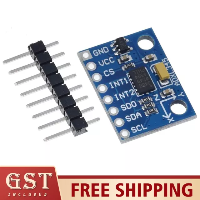 GY291 ADXL345 3Axis Gravity Acceleration Tilt Digital For Arduino Raspberry AU