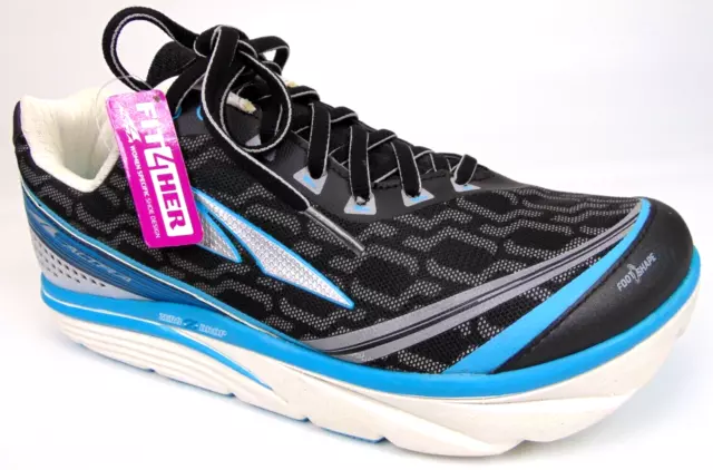 NEW! ALTRA Torin IQ Women's Road Running Training Shoes, Size 9.0 M, Black Blue