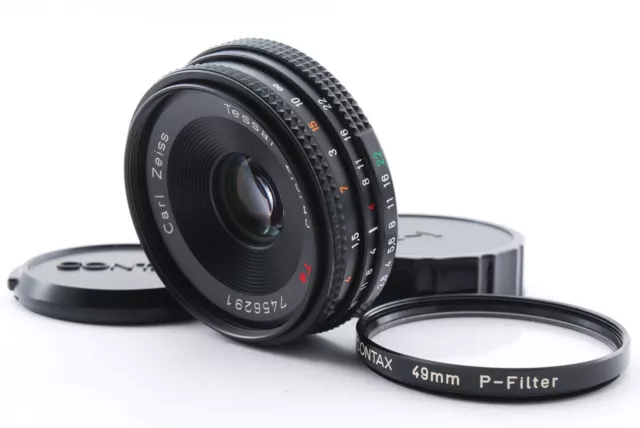 [N.MINT] CONTAX Carl Zeiss Tessar 45mm F/2.8 T* MMJ From Japan #1913673