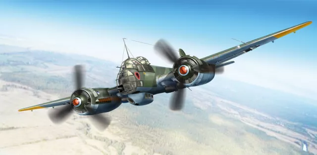 ICM 48232 - 1:48 Ju 88A-5, Seconde Guerre Mondiale Allemand Bombardier - Neuf