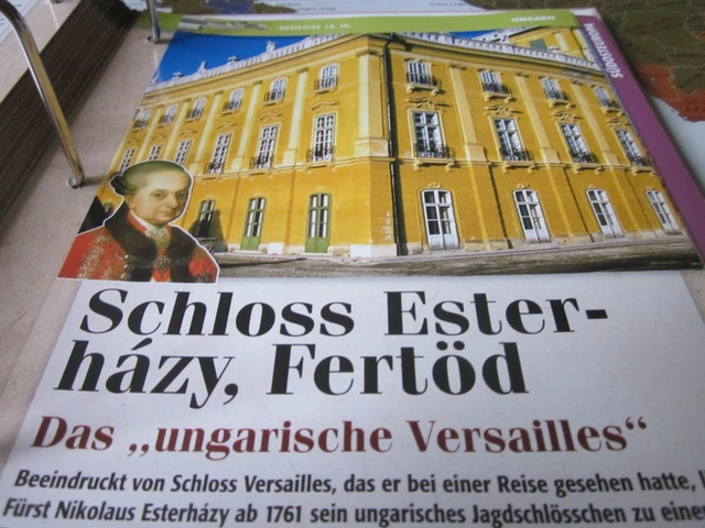 BURGEN UND SCHLÖSSER Ungarn Schloss Esterházy Fertöd ungarisches ...