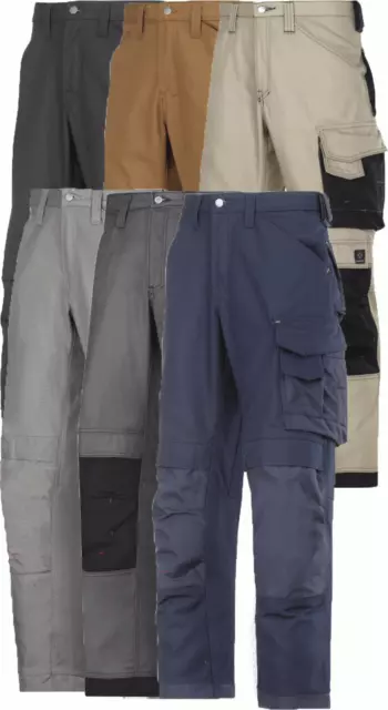 Snickers 3314 Canvas+ Craftsmen Trousers Various Colours