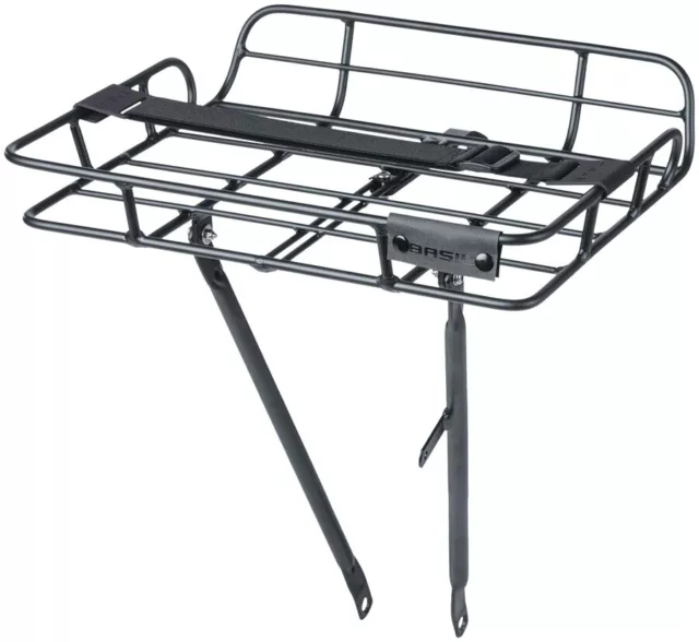 Basil, Portland Carrier, Front Rack, 26'' to 700C, Black