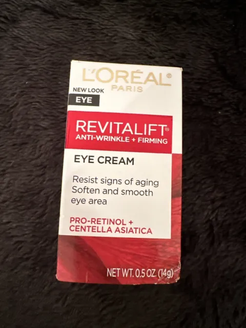 L'Oreal Revitalift Anti-Wrinkle + Firming Eye Cream 0.5fl.oz./14g New In Box NIB
