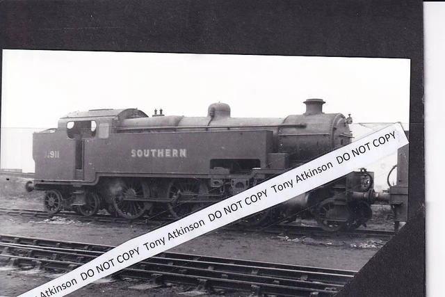 SOUTHERN RAILWAY - W Class 2-6-4T No. 31911 @ Hither G - Vintage Image ...