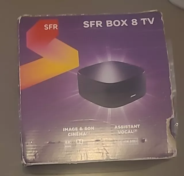 Decodeur tv HD sfr Box8 STB8 android 4k wifi