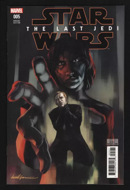 STAR WARS THE LAST JEDI #5 David Lopez 1:25 Variant Kylo Ren NM