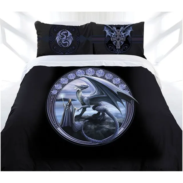 Anne Stokes New Horizon Quilt Cover Set Queen
