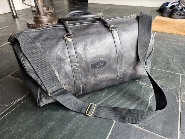 Vintage Polo Ralph Lauren Leather Weekender Bag