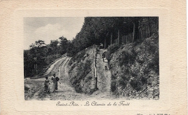 *10571 cpa Saint Prix - le chemin de la Forêt