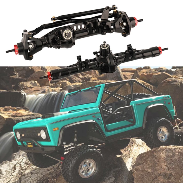 HEAVY DUTY DIY Front Rear Metal Axles for 1/10 RC Crawler Axial SCX10