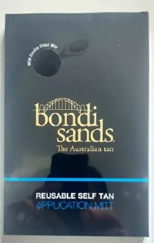 BONDI SANDS REUSABLE DOUBLE SIDED SELF TAN APPLICATION TANNING MITT x1