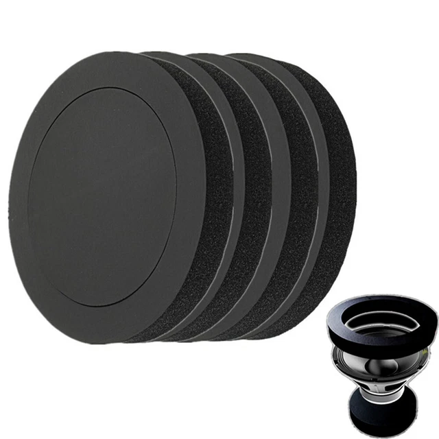 6.5in Car Door Noise Insulation Cushion Speaker Bass Ring Rubbe Foam Woofer Pad
