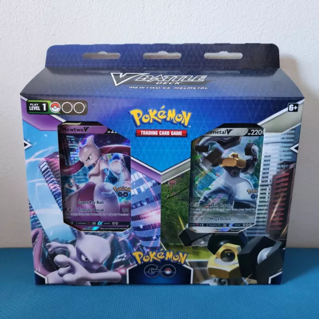 Pokemon TCG Pokemon GO Mewtwo V, Melmetal V Battle Deck