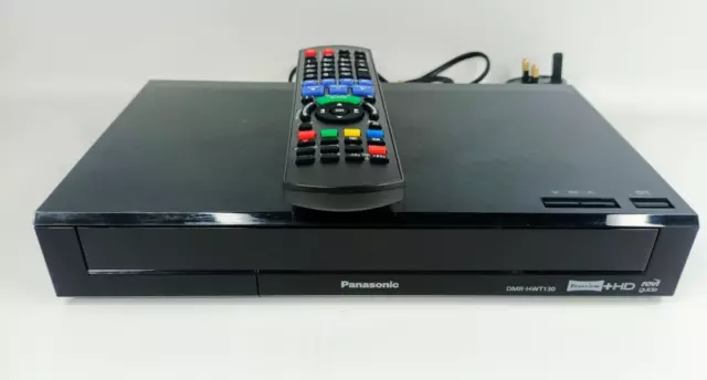 Panasonic DMR-HWT130 Twin HD Freeview Tuner 500GB HDD Recorder  Remote Control