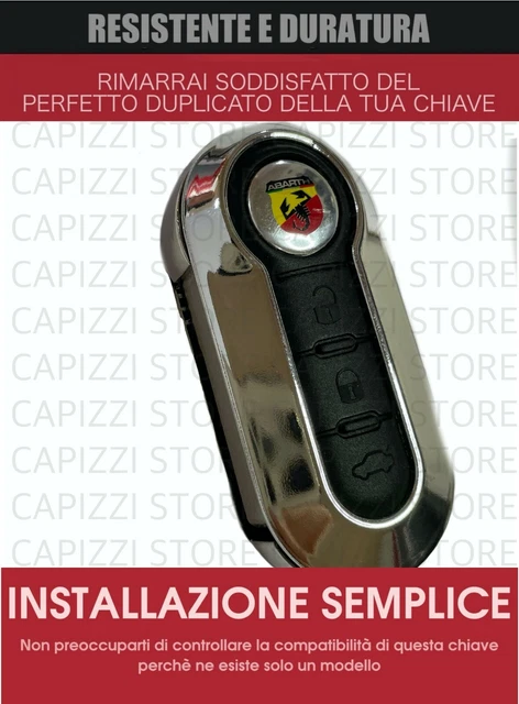 KIT GUSCIO COVER CHIAVE PER DELTA BRAVO EVO FIAT 500 YPSILON PUNTO KIT GUSCIO COVER CHIAVE PER DELTA BRAVO EVO FIAT 500 YPSILON PUNTO