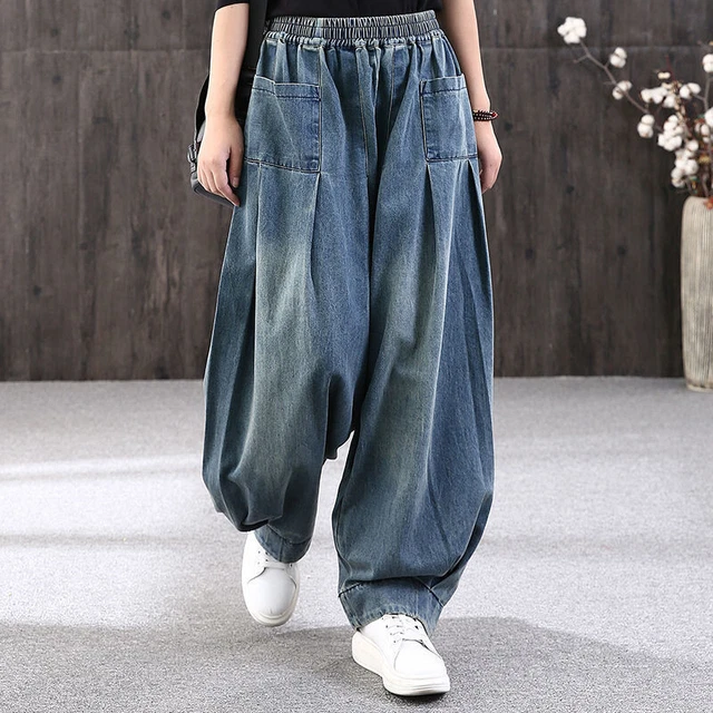 Pantalon Sarouel Homme En Lin - Coupe Ample, Taille élastique - Style Streetwear, Plage, Hip-hop - Léger Et Respirant Pour L’été - 5