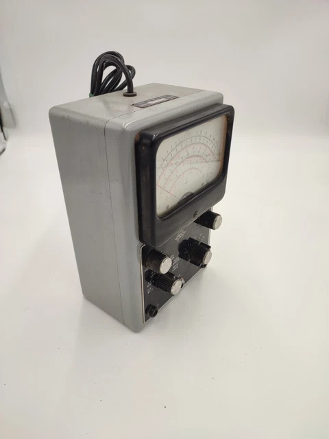 Voltmetro Elettronico marca TES Milano Mod. VE. 154